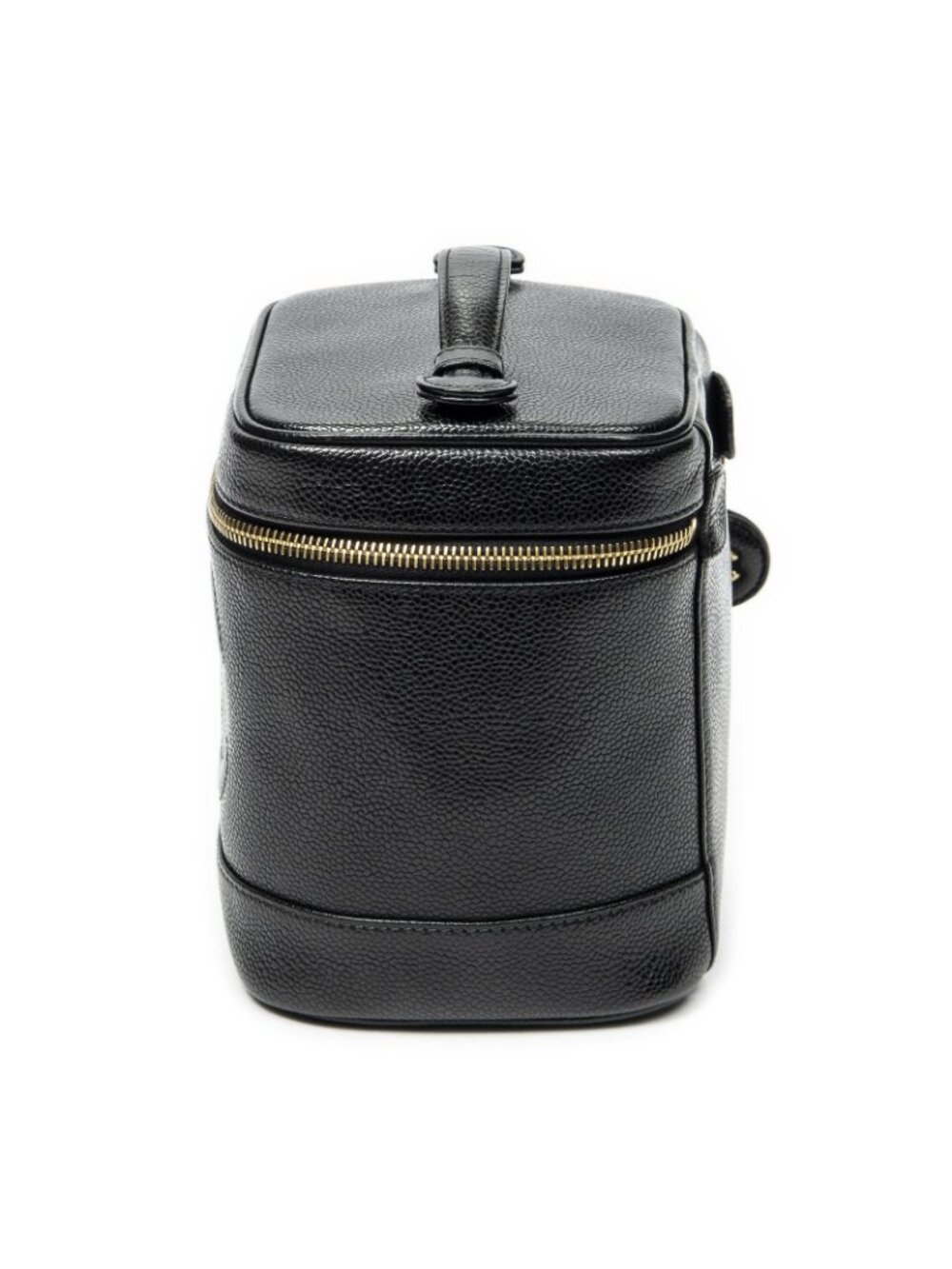 Chanel Timeless Shawl Vanity Case Black Caviar Leather - Picture 3 of 10